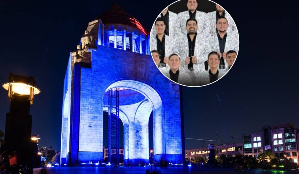 La Original Banda el Limón and 3BallMTY will give a free concert this Sunday at the Monument to the Revolution