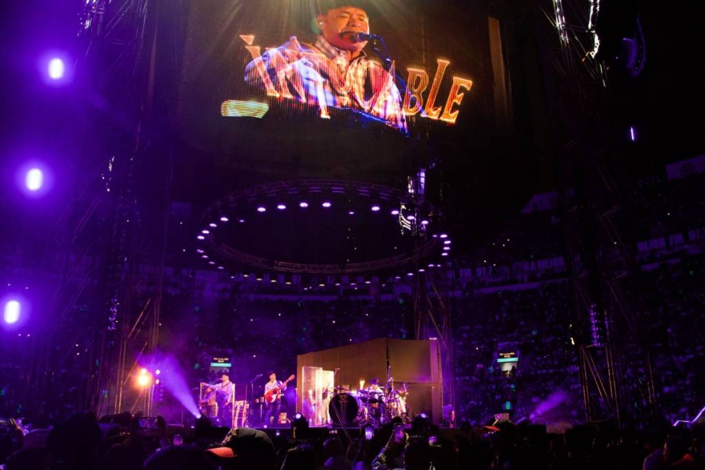 Concierto de Intocable en el Zócalo