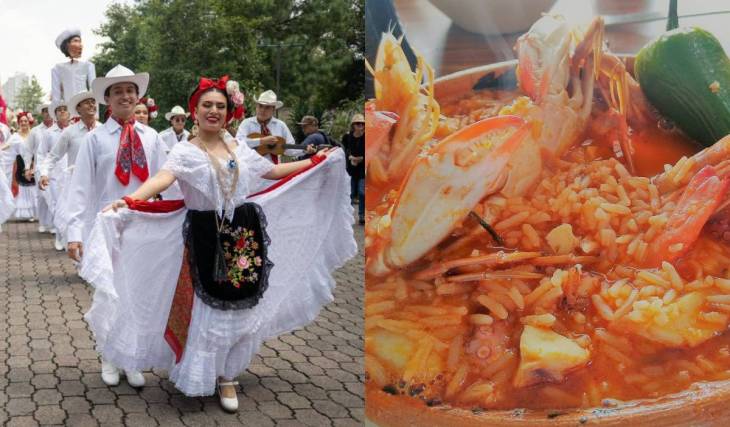 A parade, arroz a la tumbada, a huipil exhibition, and more at the Veracruz festival in Chapultepec: admission is free