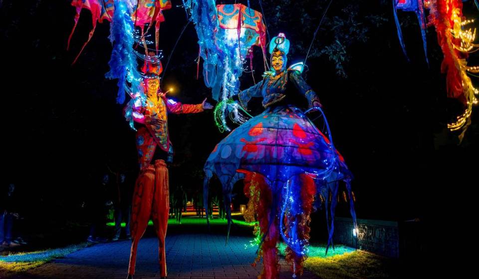 A parade of stilt walkers, music, and fascinating characters: this is what the 2026 Stilt Walkers Festival in Mexico City will be like