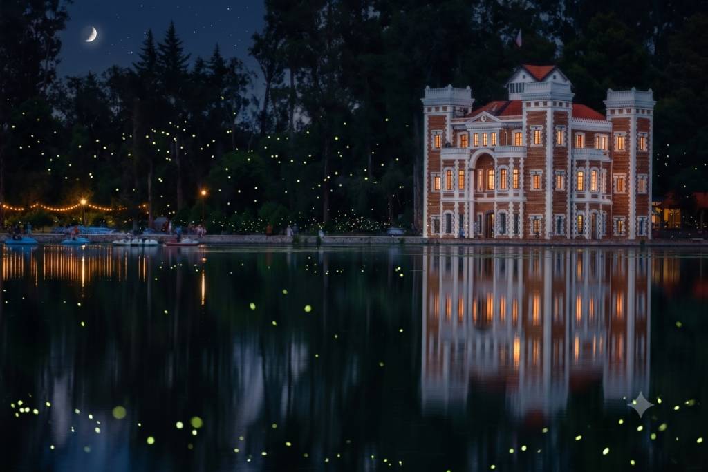 Luciérnagas en la Ex Hacienda de Chautla