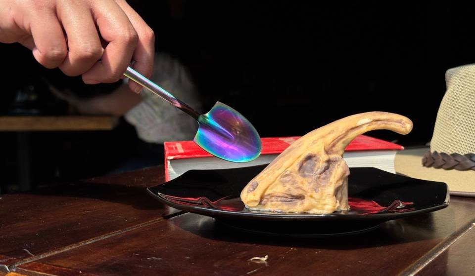 Cretácico: a new dinosaur-themed restaurant with chocolate skulls that you eat with a shovel