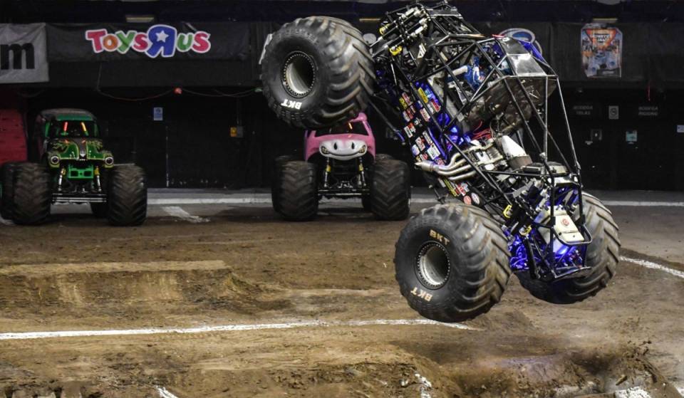 5-metric-ton monster trucks are coming to Mexico City with a show full of adrenaline and incredible stunts