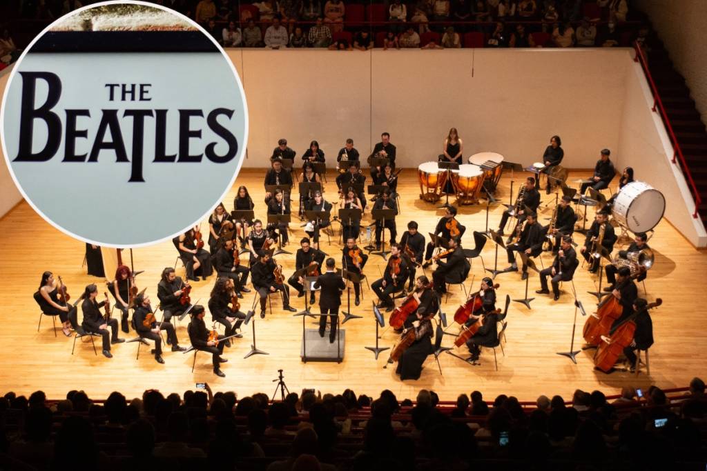 a symphonic concert featuring The Beatles at CENART