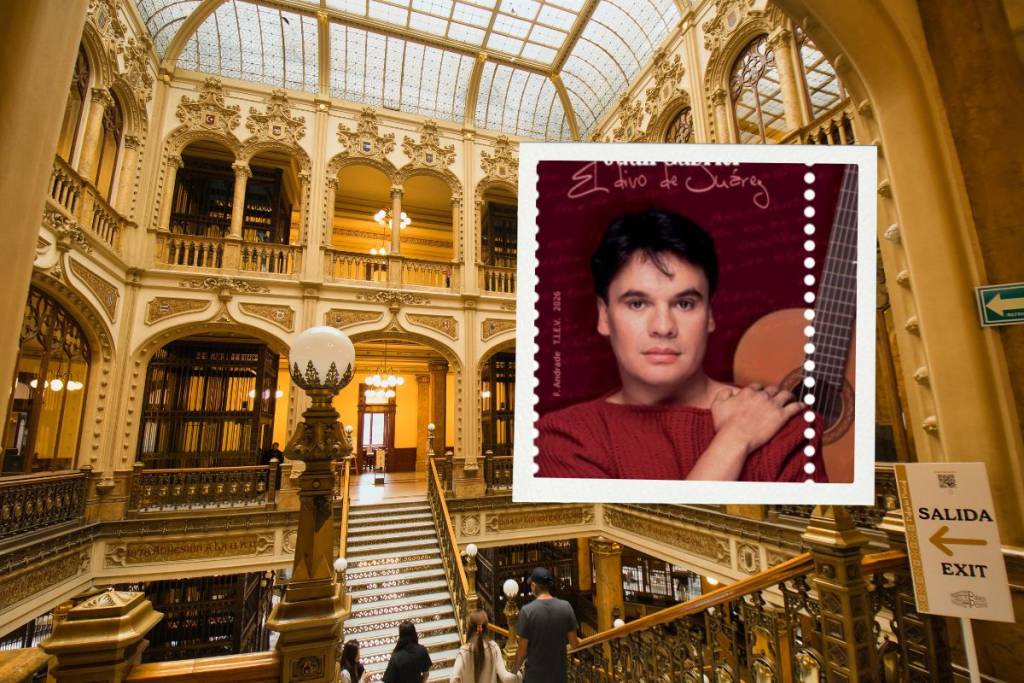 estampilla postal Juan Gabriel