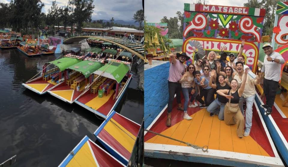 Trajinera con show drag y pista de baile en Xochimilco