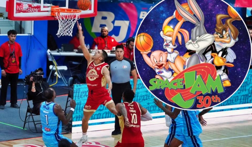 ¡Bugs Bunny llega a la duela! Space Jam celebrará sus 30 años con partidos especiales en CDMX