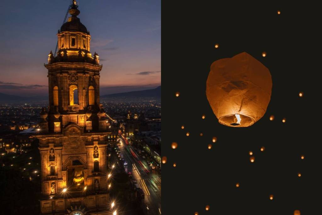 Festival de Globos de Cantoya en Morelia