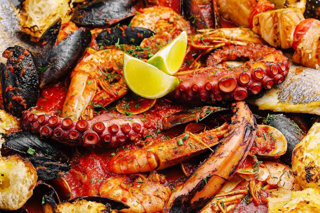 Festival gastronómico del mar en Zinacantepec