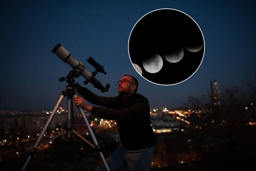 Observa el eclipse de Luna en el Planetario Luis Enrique Erro