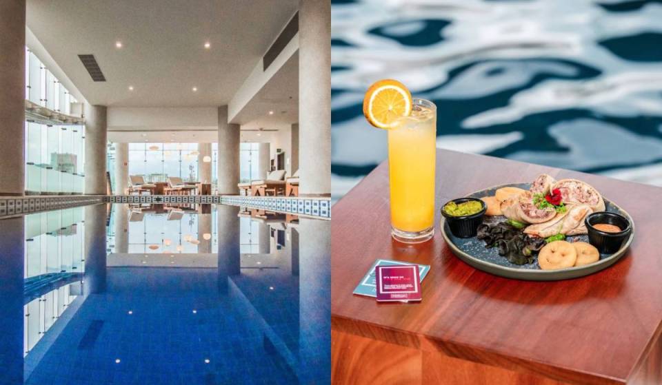 This Mexico City hotel offers a day pass that includes a breakfast buffet and access to its beautiful pool.