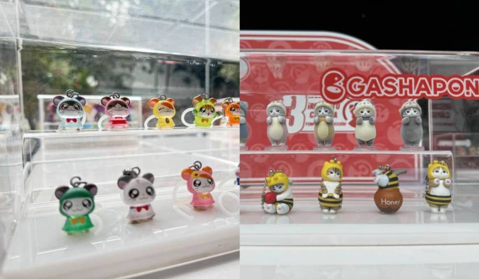 Figuras de colección desde $30 en la nueva Bandai Namco Shop de CDMX, ¡tiene más de 200 máquinas de Gashapon y juguetes importados!
