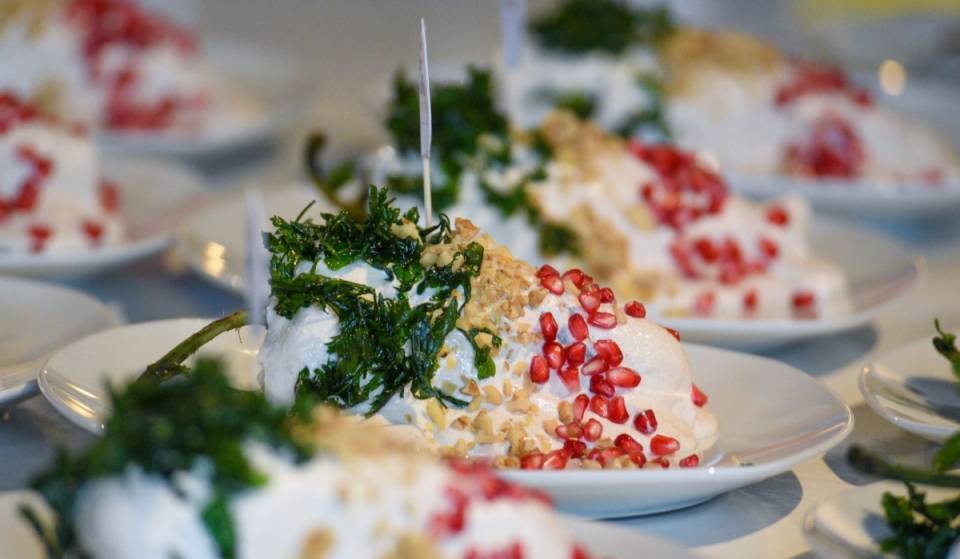 Head to the Chiles en Nogada Festival at restaurants and markets in the Historic Center