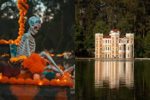 ¡Trajineras, castillo y cempasúchil! Llega la magia de Día de Muertos a la Ex-Hacienda de Chautla