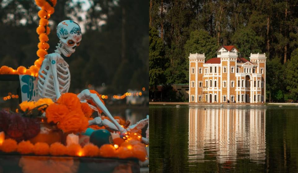 ¡Trajineras, castillo y cempasúchil! Llega la magia de Día de Muertos a la Ex-Hacienda de Chautla