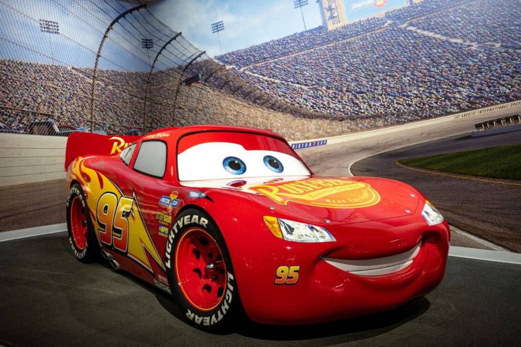 Lightning McQueen at Mítikah