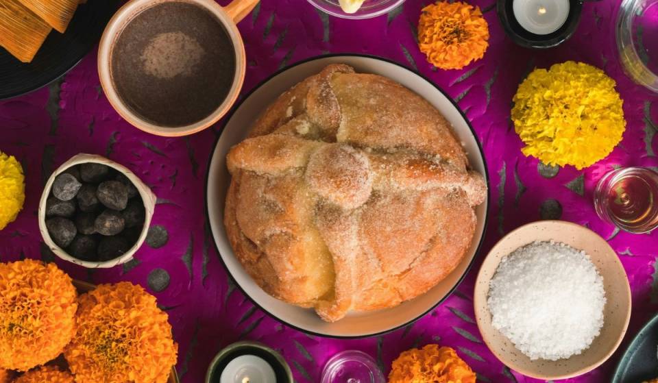 The Coffee and Chocolate Festival, Pan de Muerto edition, will feature two food courts and a metate cacao workshop: admission is free