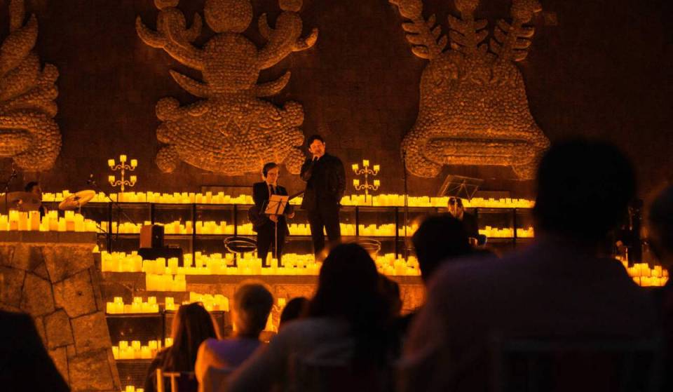 El Cantoral, Chapultepec Castle, and other iconic venues in Mexico City are bathed in candlelight this season with Candlelight