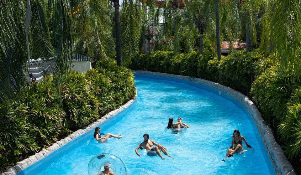 Much More Than Just Water Slides: The Historic Water Park Near Mexico City with Lodging, a 484-Year-Old Tower, and Dog-Friendly Access