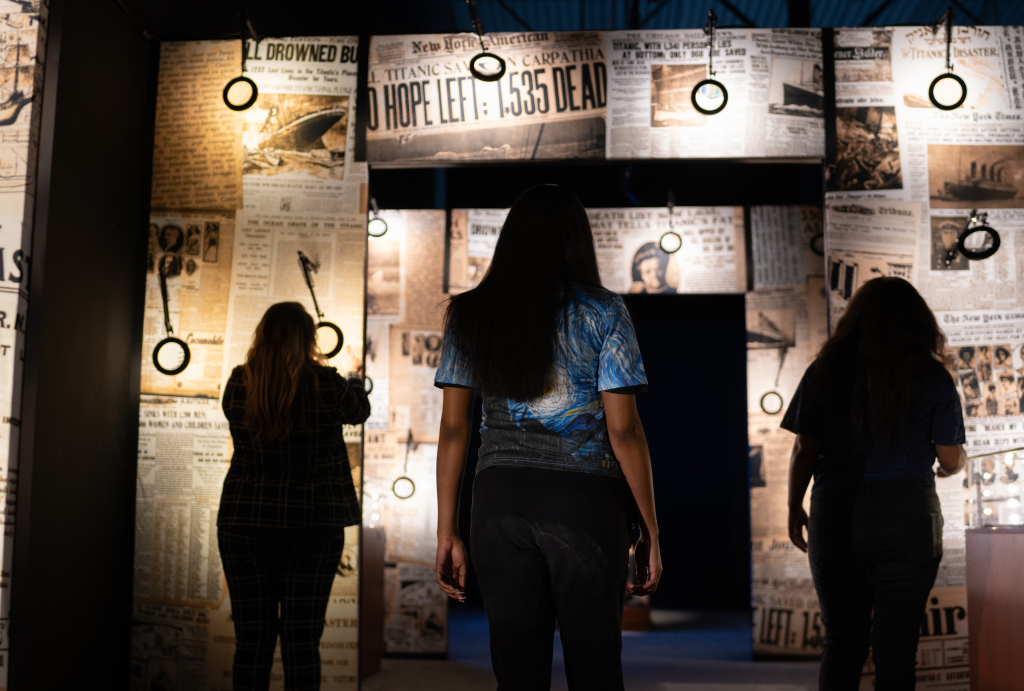 Interior de Titanic: An Immersive Voyage