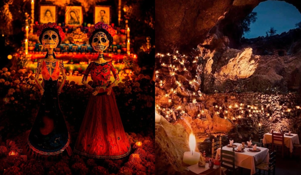 Celebrate the Day of the Dead inside a grotto: there will be Catrinas, a ritual, and a special menu in Teotihuacán