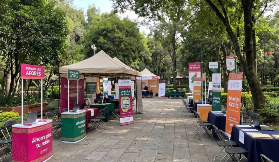 2026 Afores Fair in Mexico City: Handle procedures related to withdrawals, account separation, pension funds, and more