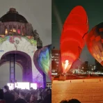 Globos aerostáticos en el Monumento a la Revolución: video