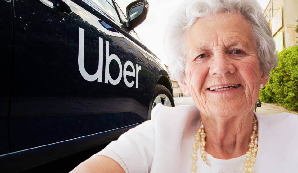 “Easy-to-read text and fewer buttons”: that’s Uber’s feature for seniors, which lets you request, track, and pay for your grandparents’ rides from your cell phone