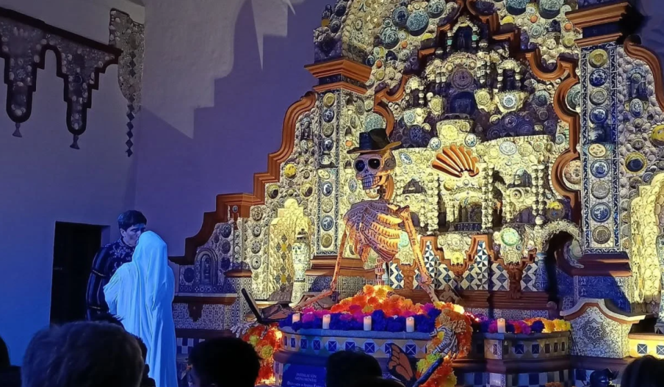 Don Juan Tenorio, offerings, and workshops in San Ángel! Day of the Dead at the Casa del Risco Museum