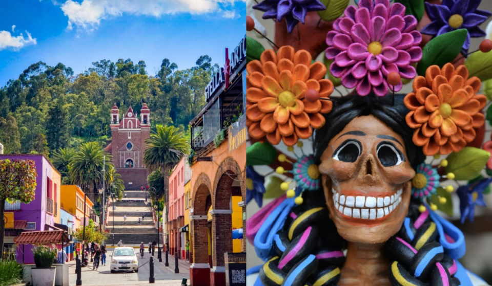 Este pintoresco pueblo cerca de CDMX albergará un festival de Día de Muertos con Oaxaca como invitado, gastronomía y artesanías