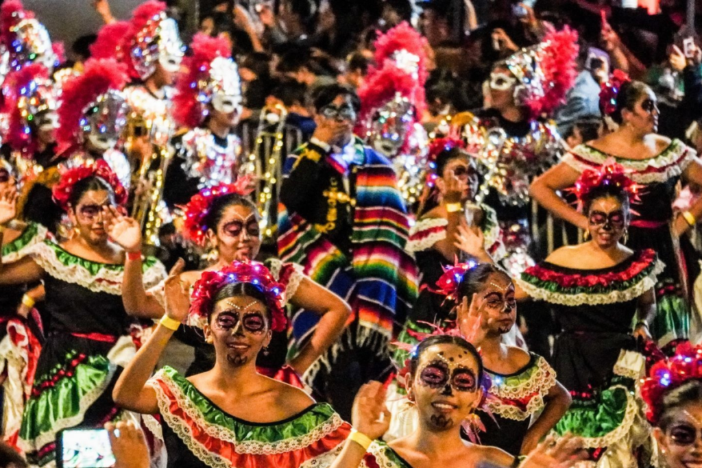 Day of the Dead Parade in the Historic Center