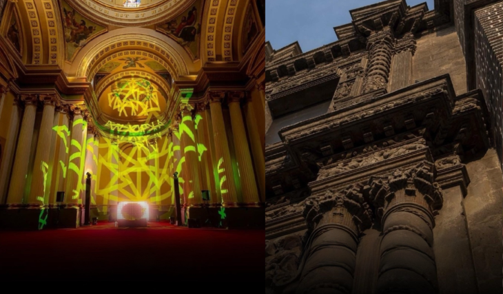 In 1684, it was a religious temple; today, this building in the Historic Center exhibits experimental art, and admission is free