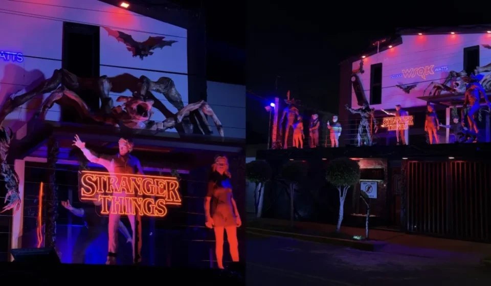 Casa de Stranger Things en Lindavista, CDMX