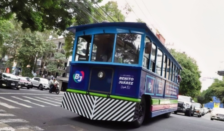 El nuevo tranvía gratuito de la CDMX con rutas dedicadas al pan, los tacos y los barrios históricos de Benito Juárez