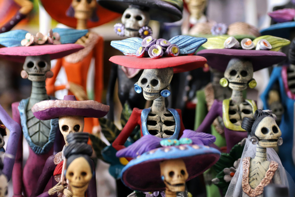 Feria de Artesanías de Día de Muertos en Los Pinos