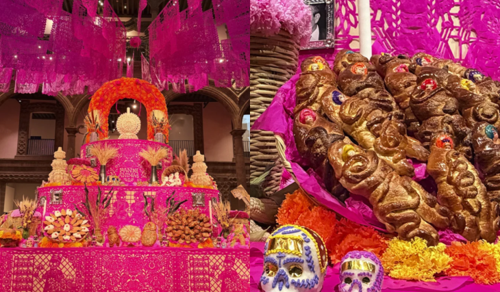 Una ofrenda con cientos de panes de muerto llega al Centro Histórico de CDMX, además, habrá un show gratuito del Ballet Folklórico de Amalia Hernández