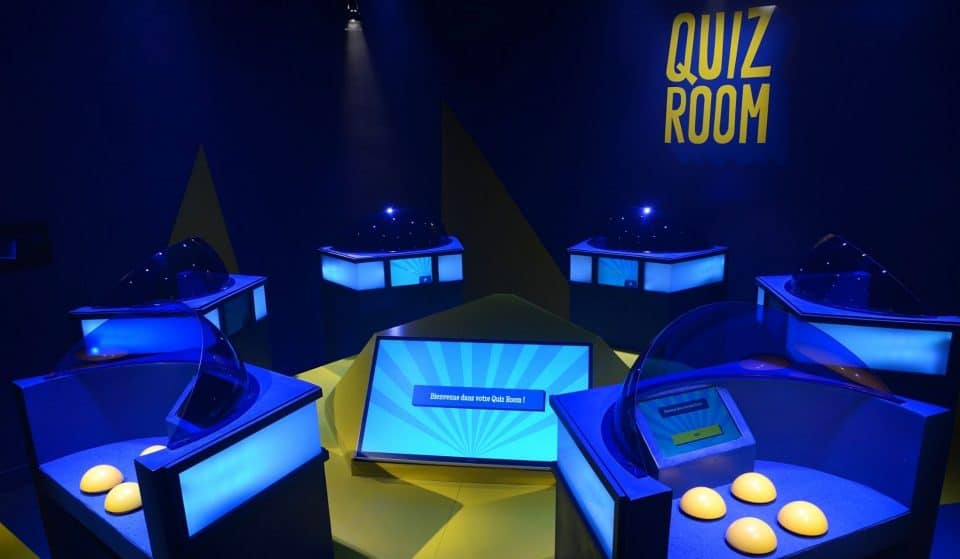 Un « Quiz Room » avec des salles de jeux immersives comme sur les plateaux TV a ouvert à Genève !