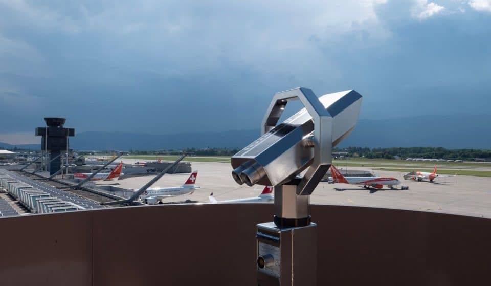 Une terrasse panoramique ouvre sur un terminal de l&rsquo;aéroport de Genève !