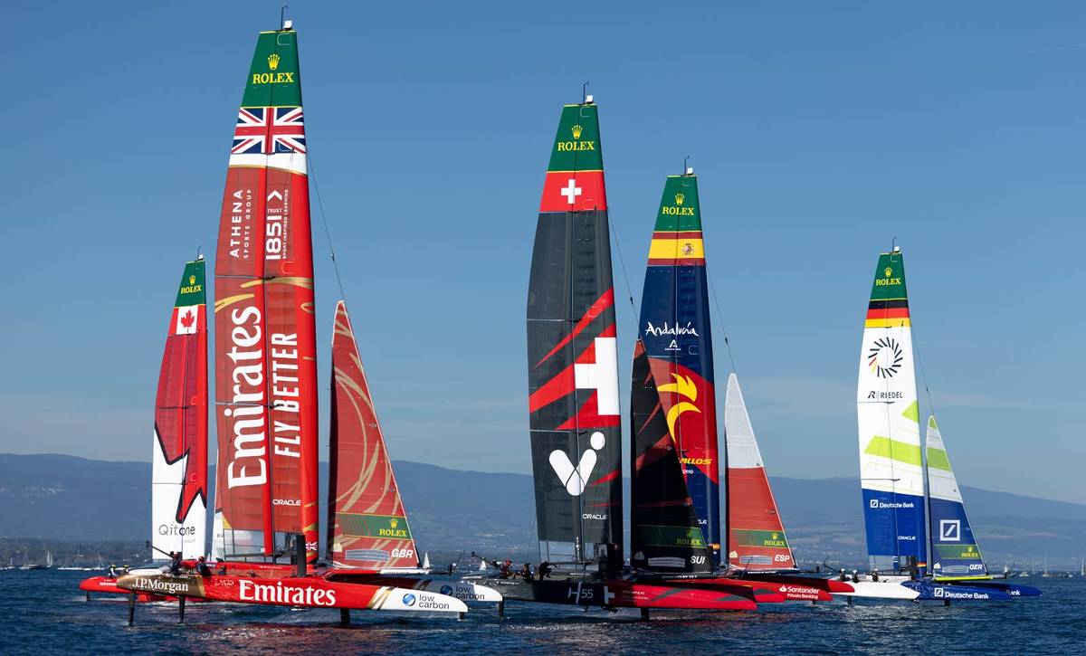 Le Lac Léman va se transformer en circuit nautique géant avec des catamarans capables d’atteindre les 100 km/h – tout savoir sur le SailGP de Genève
