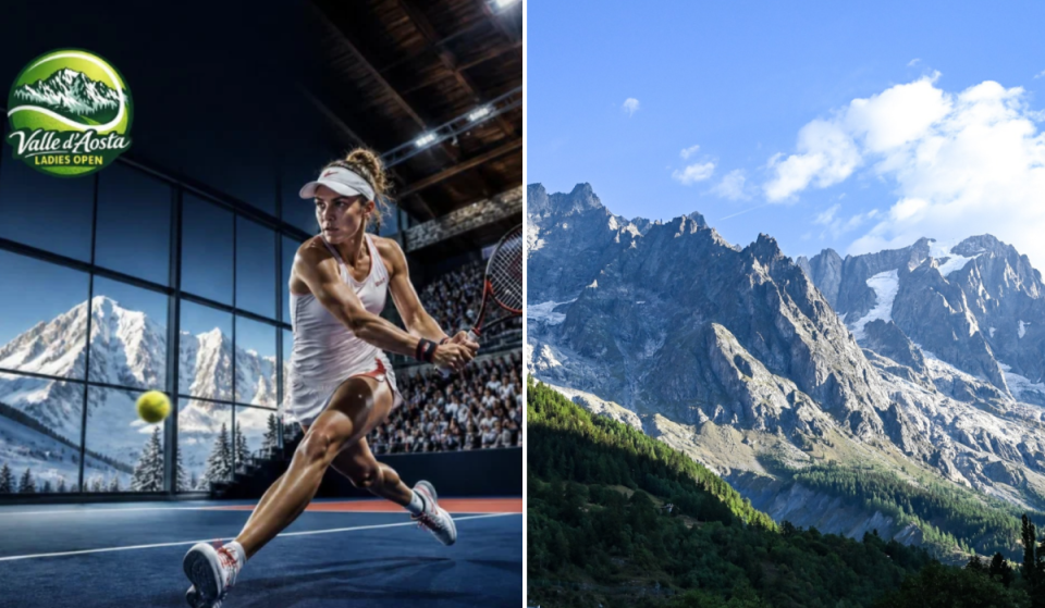 À 1h30 de Genève, un tournoi de tennis international se déroule dès ce week-end au pied du Mont-Blanc