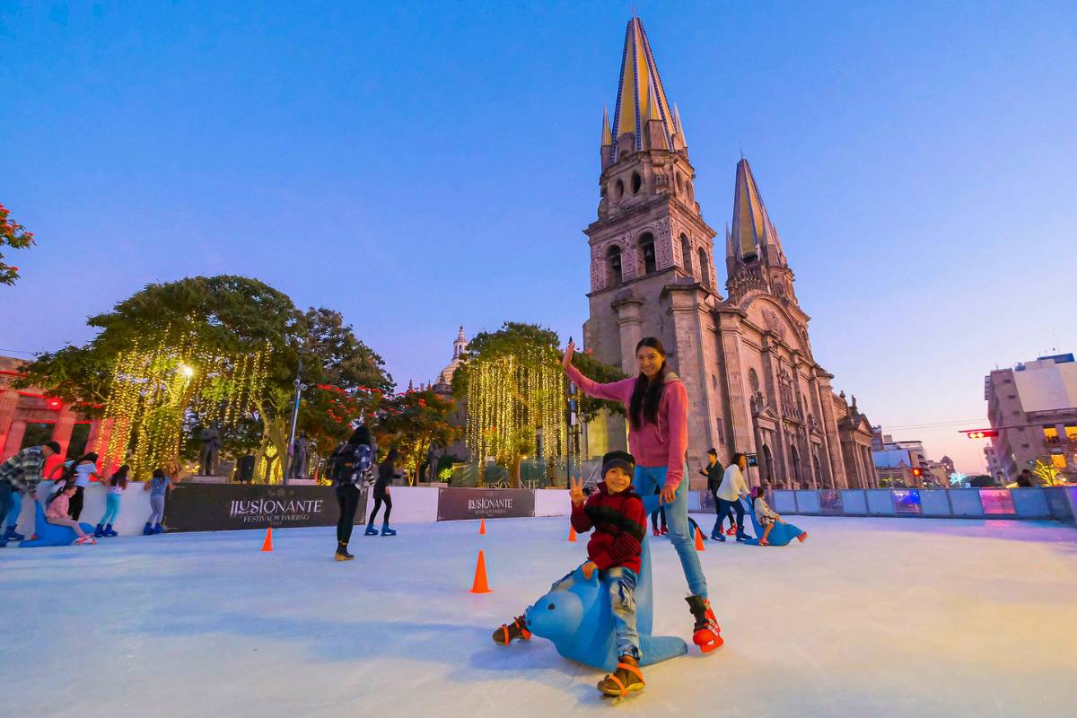 pista hielo gratuita guadalajara