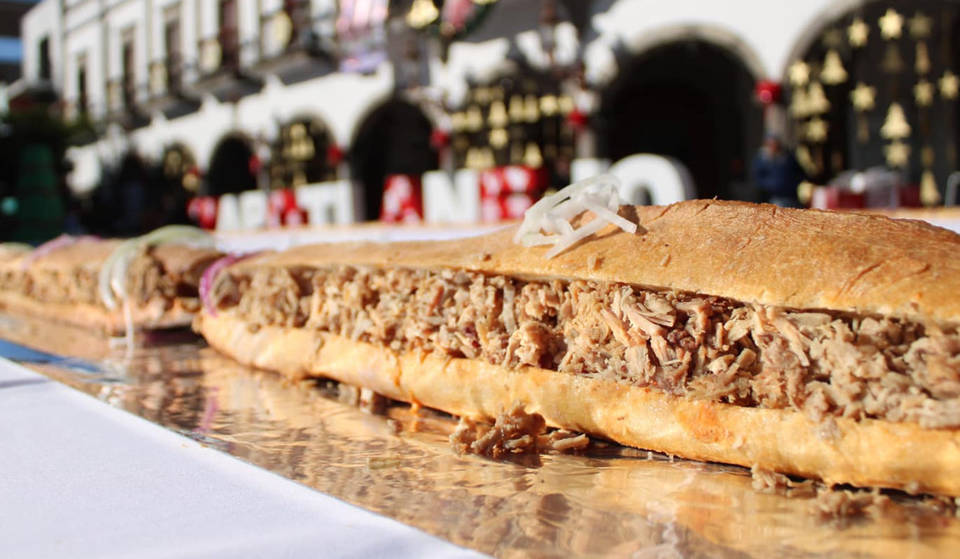 Así será la rosca de torta ahogada más grande de Jalisco