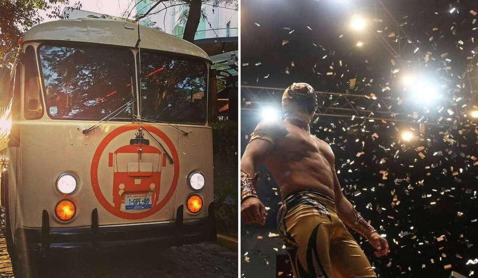 Lánzate a la lucha libre en buster con chela incluida