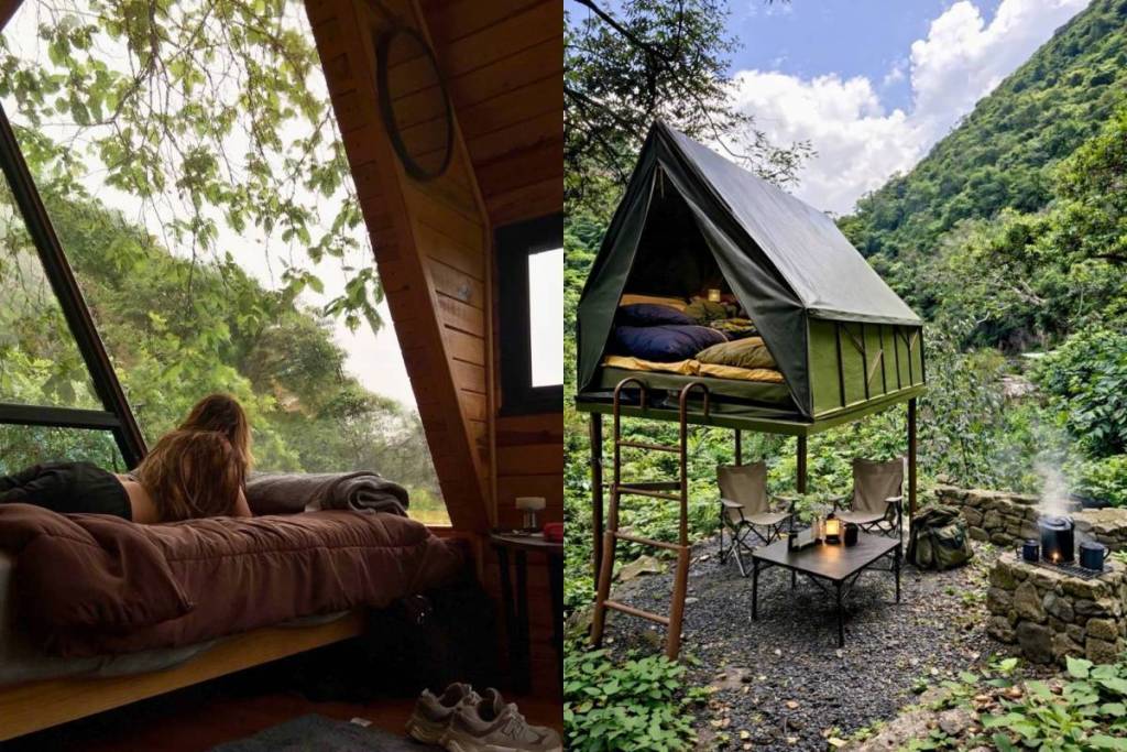 lugares glamping cerca Guadalajara