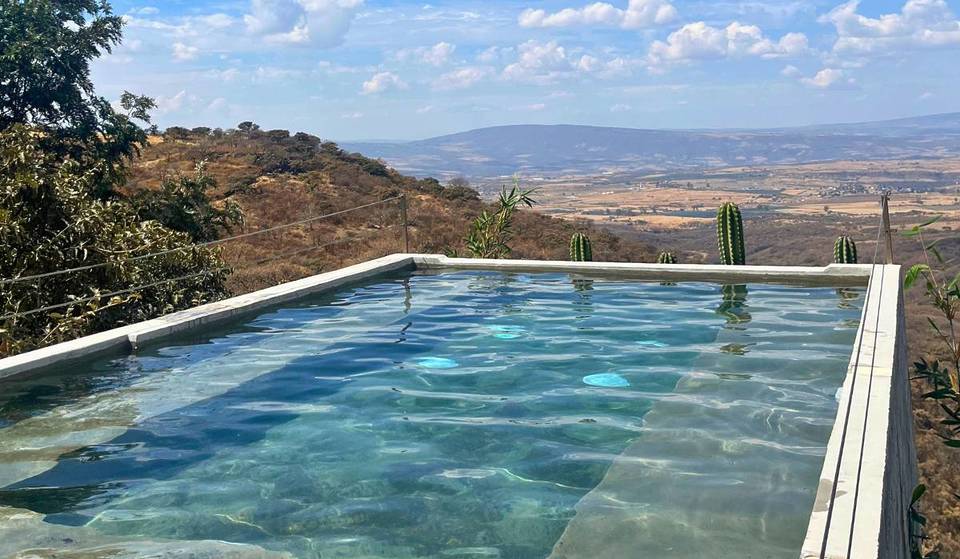 Finca la Cumbre: alberca volada y vista a la sierra a tan solo 50 minutos de Guadalajara