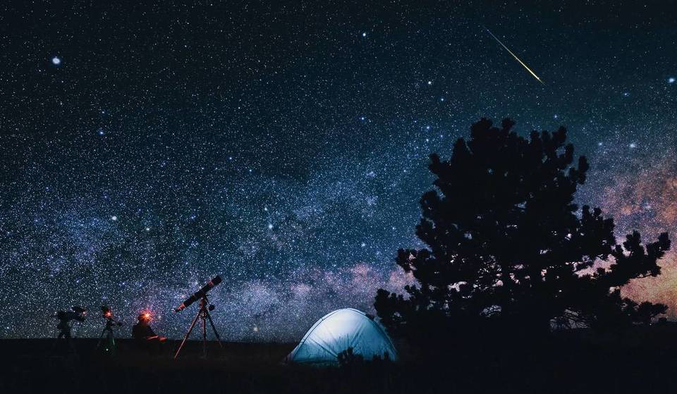 Camping astronómico para familias en el Bosque de la Primavera