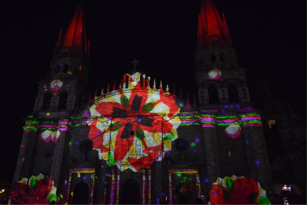 horario videomapping catedral guadalajara