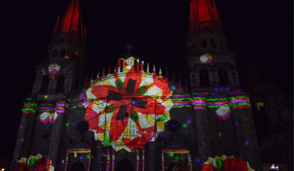 Horarios del videomapping en la Catedral de Guadalajaral de Guadalajara