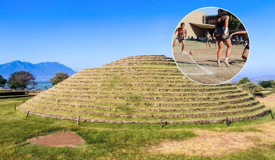 ¡Juegos de pelota gratis en Guachimontones en el verano! Vive la historia en carne propia