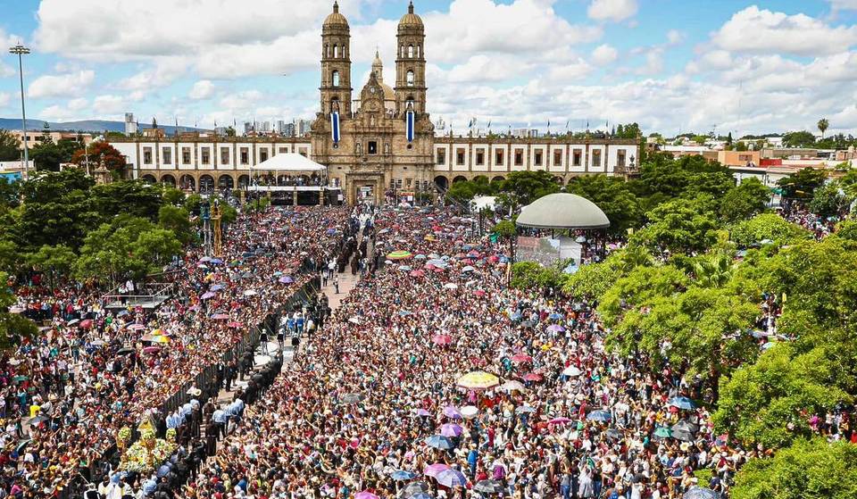 Cierres viales por la Romería Zapopan 2025 — estas son las calles y horarios afectados